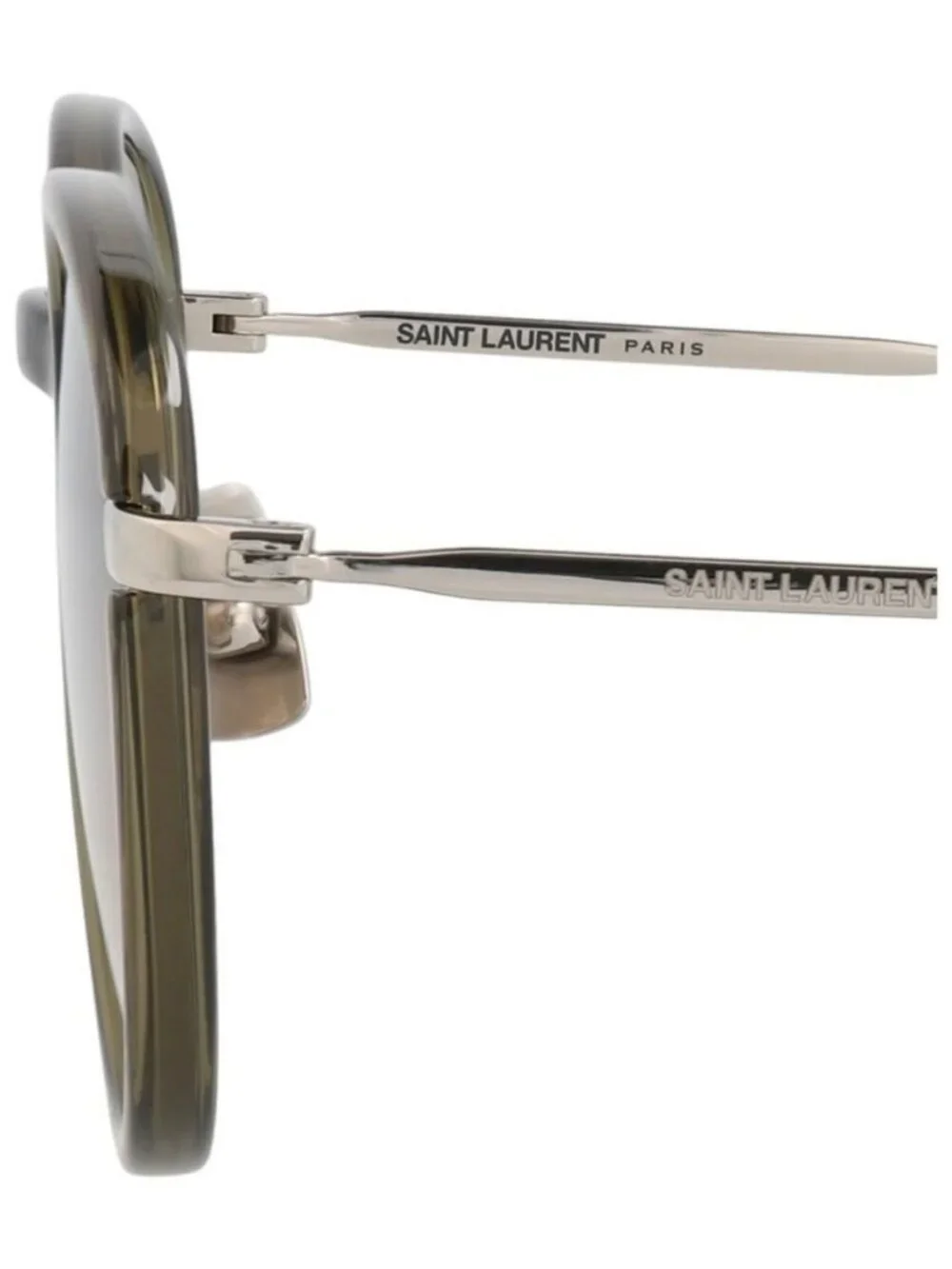 New Saint Laurent Unisex Round/Oval Green Silver Brown Fashion Designer Sunglass